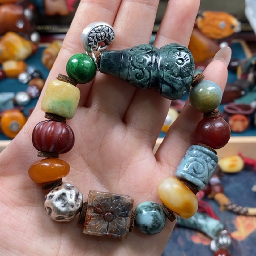 【闪购商品】翡翠手链未镶嵌手链