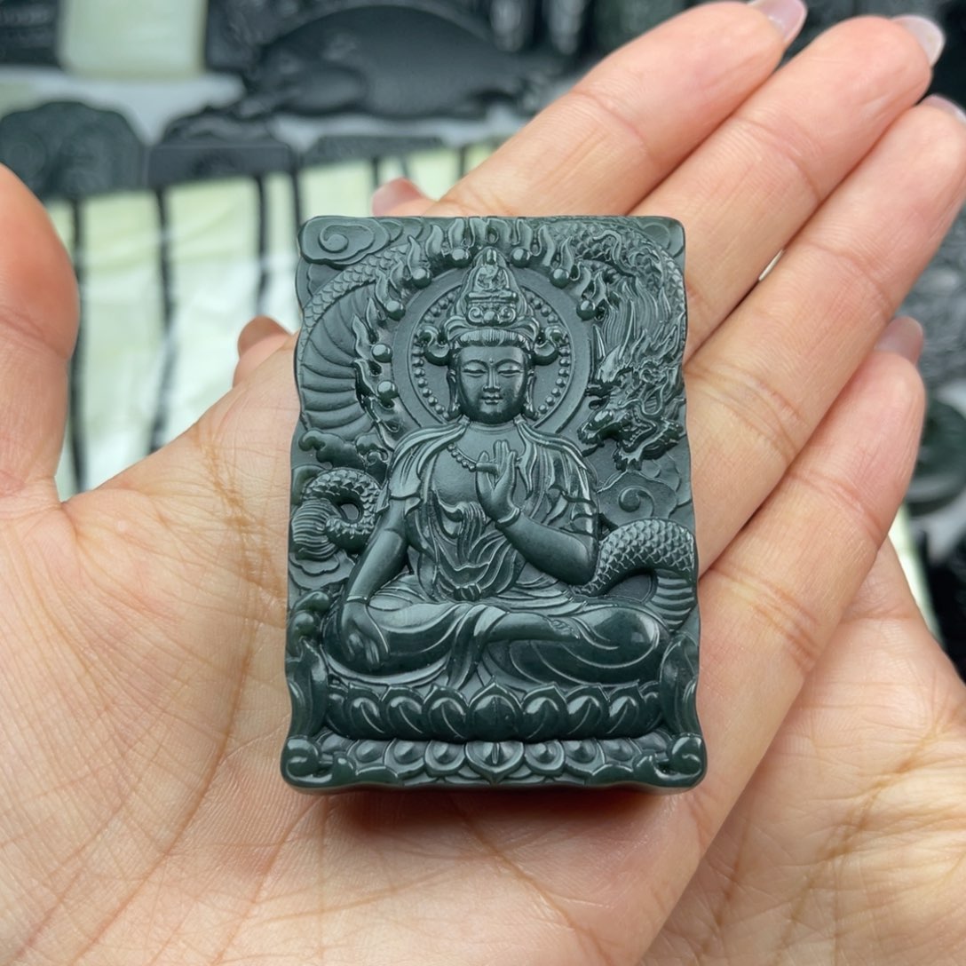 和田玉未镶嵌颈饰A****显