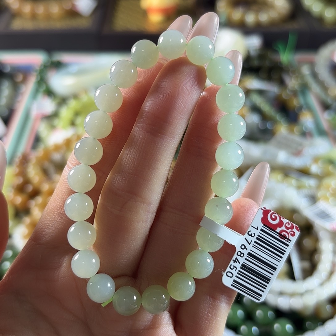 和田玉未镶嵌手链471