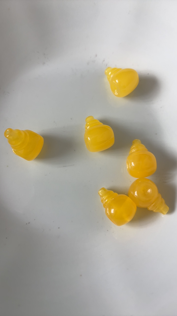 A14鸡油黄14mm单珠