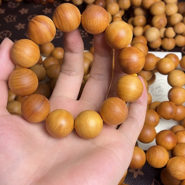 柏木（崖柏）手串/手链崖柏黑油糖化20mm