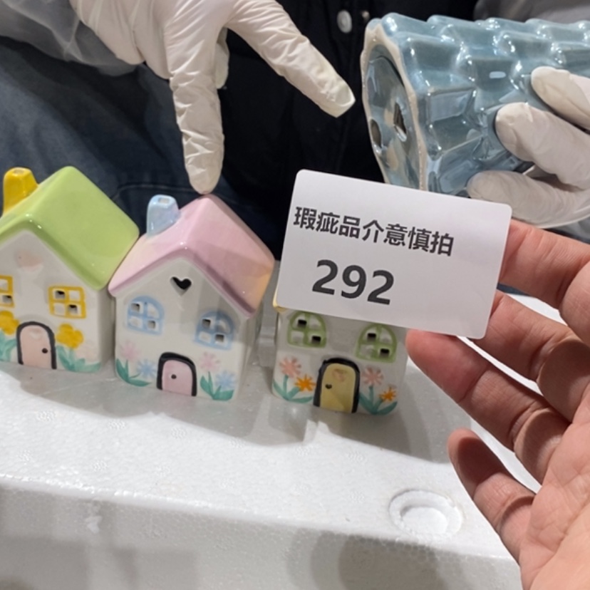 【闪购商品】摆件花**梦陶瓷摆件瑕疵特卖 