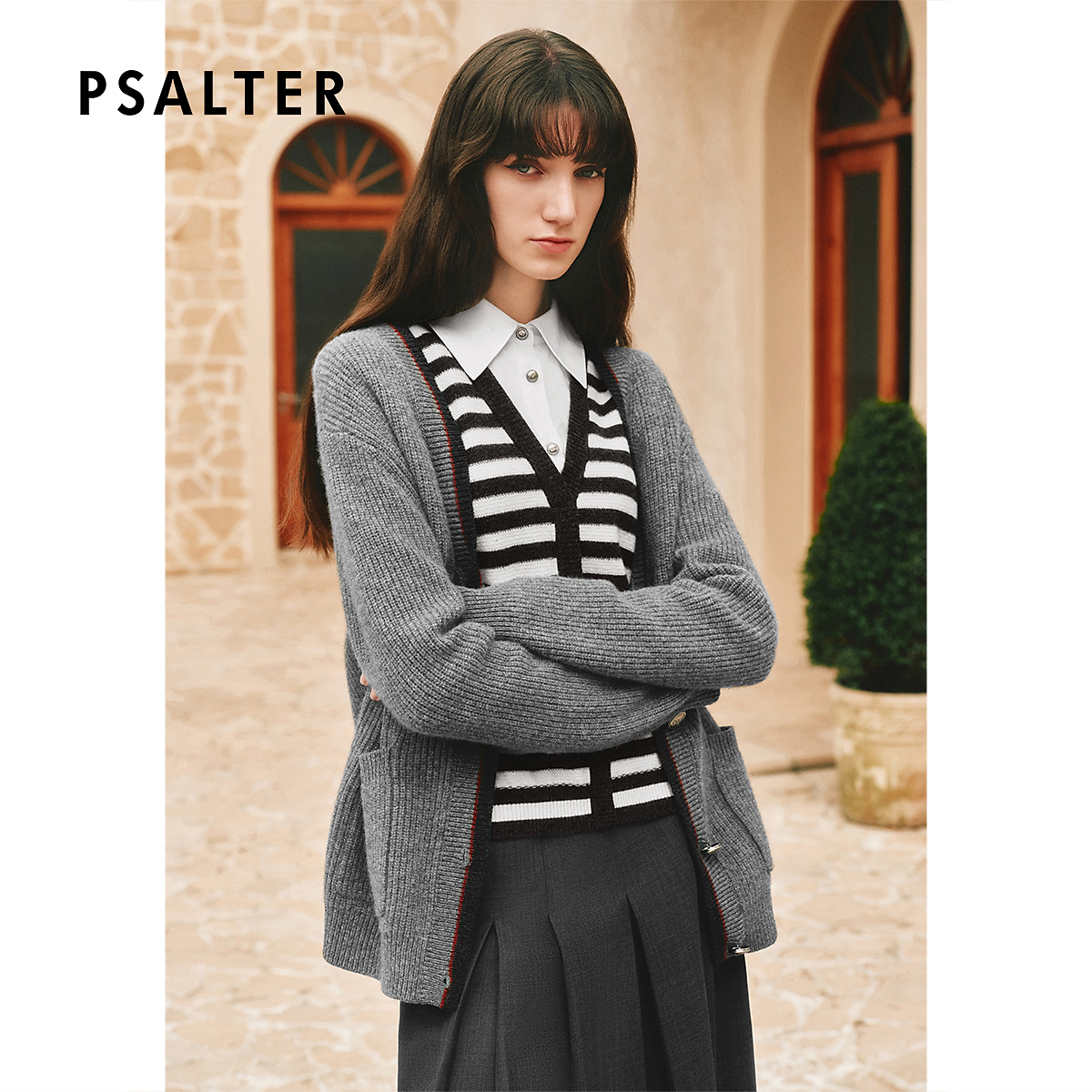 【陈大可专属】诗篇毛针织衫6C34506120