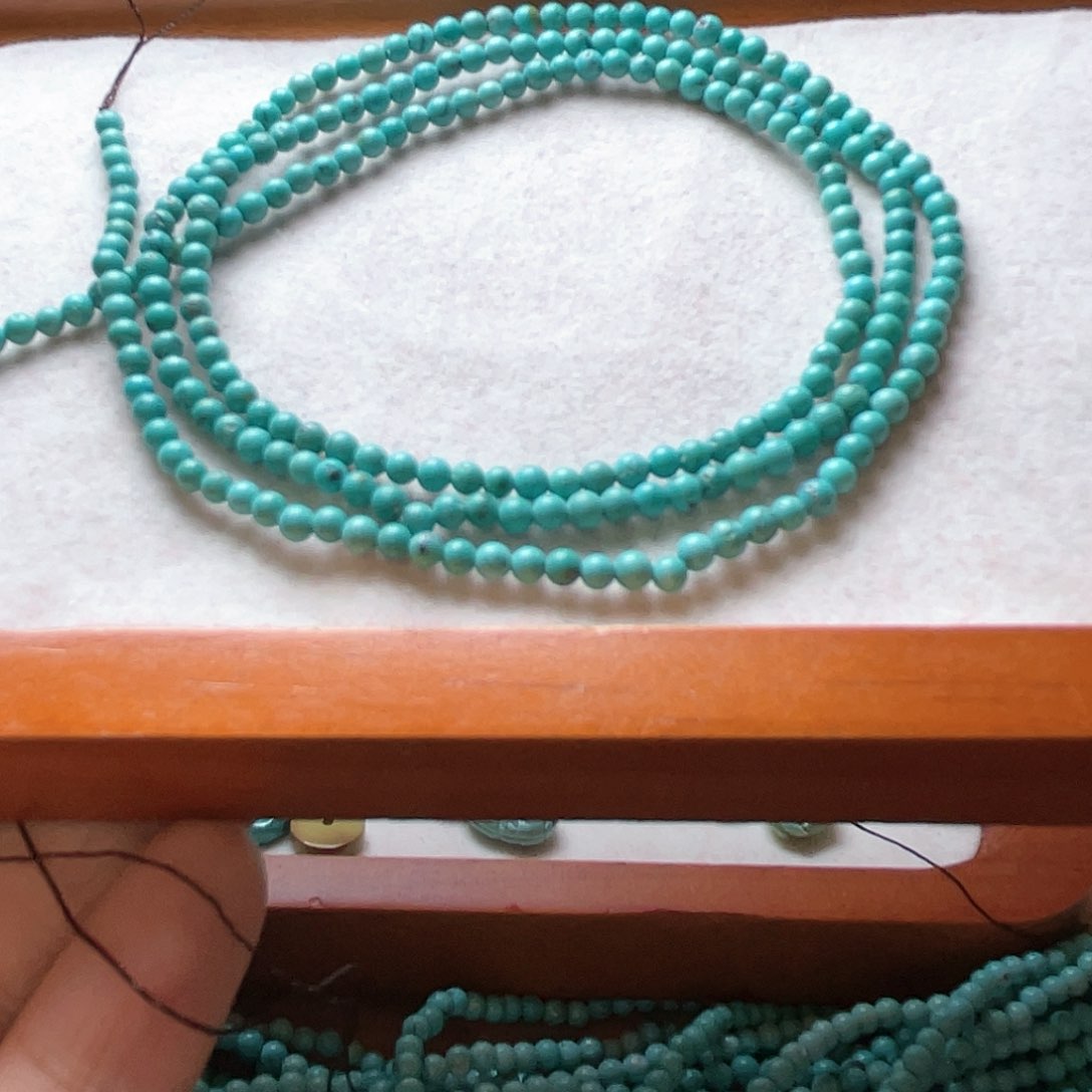 绿松石手串未镶嵌
