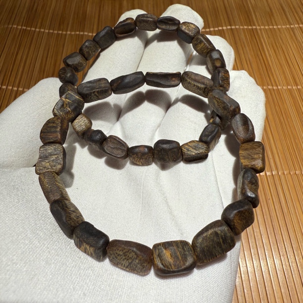 海南乌身白棋沉水级包头留疤单圈花香蜜香凉意多样性发一串