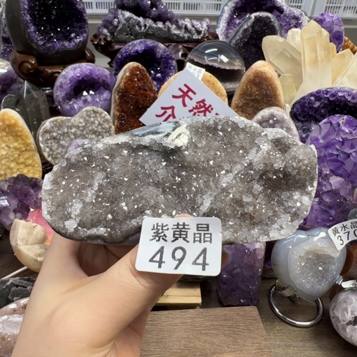 未镶嵌紫晶大型摆件（非配饰）494