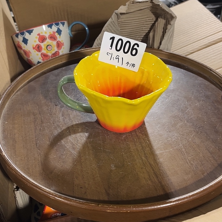 瓷微瑕外贸餐具1006