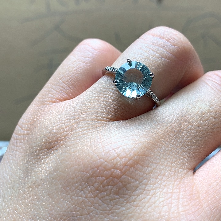 水晶水晶戒指未镶嵌