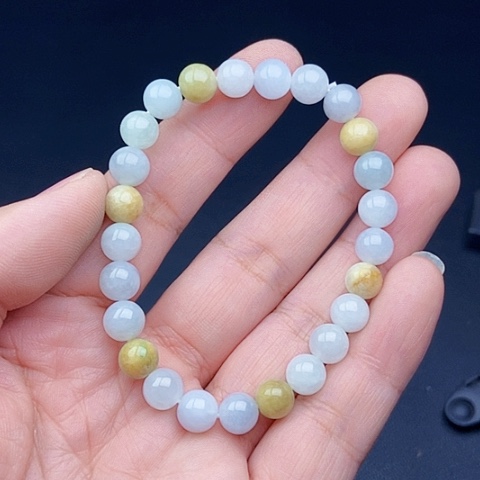 未镶嵌手链翡翠翡翠