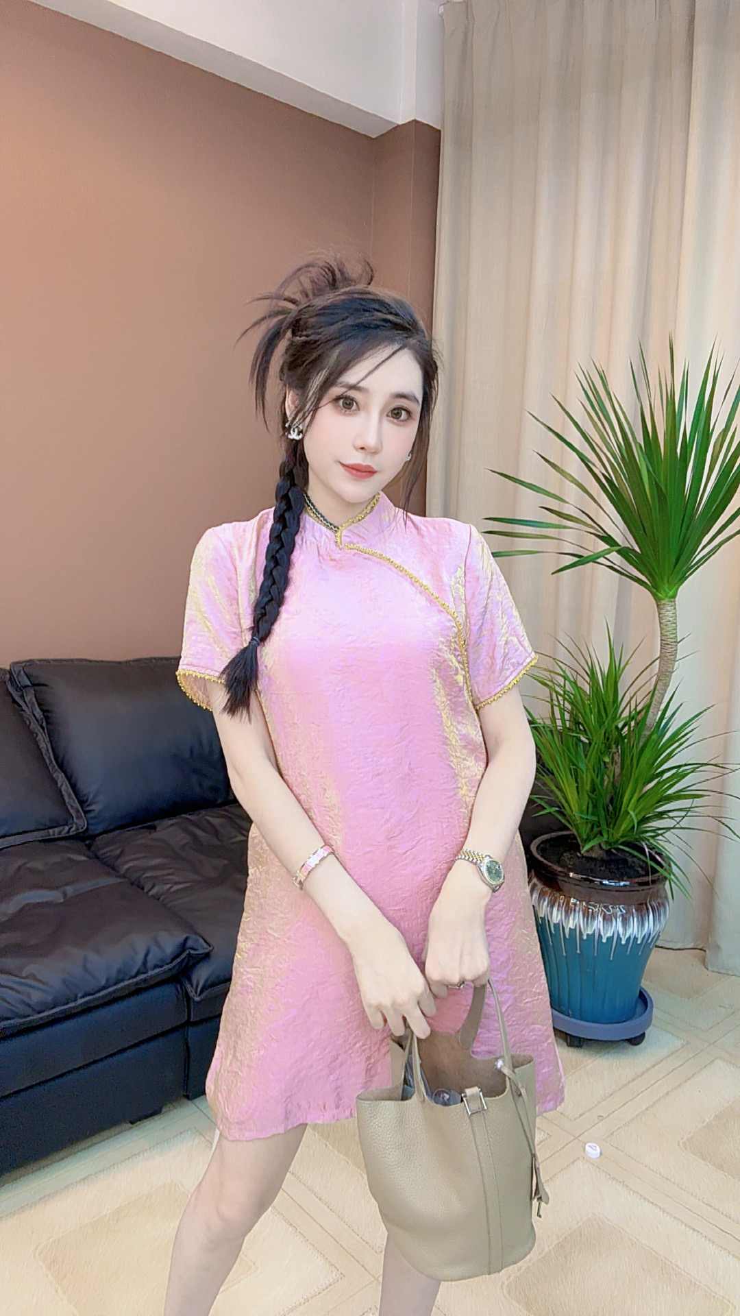 2025新中式忆江南款旗袍裙