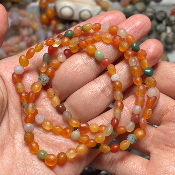 玛瑙/玉髓合金手链