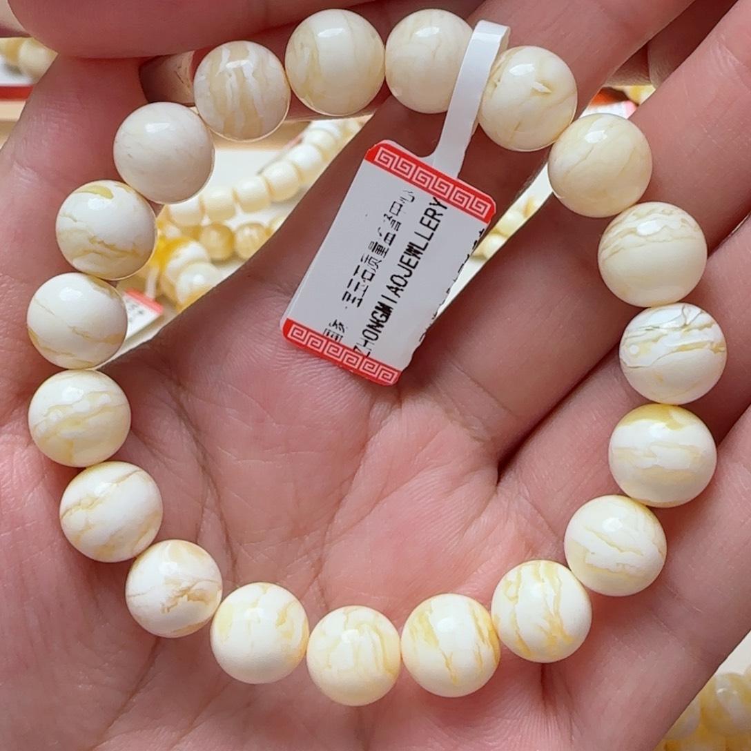 琥珀手链未镶嵌蜜蜡