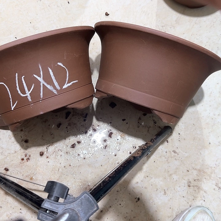 紫砂花盆破损包赔