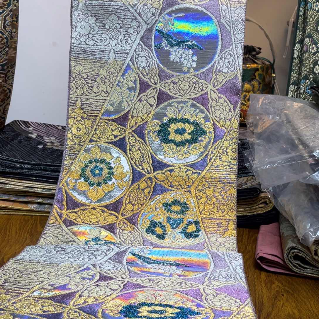 织绣柚**子织锦缎工艺设计