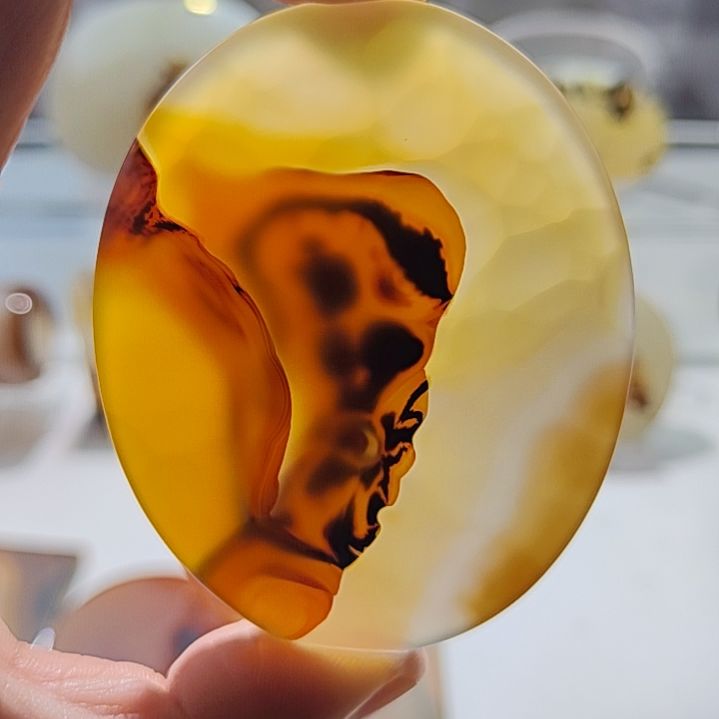 玛瑙/玉髓未镶嵌吊坠(不含链)71号