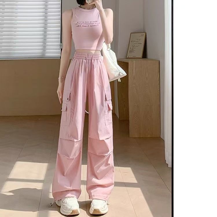 【直播专属】800-999杂款显瘦裤子高腰直筒休闲夏季时尚宽松百搭