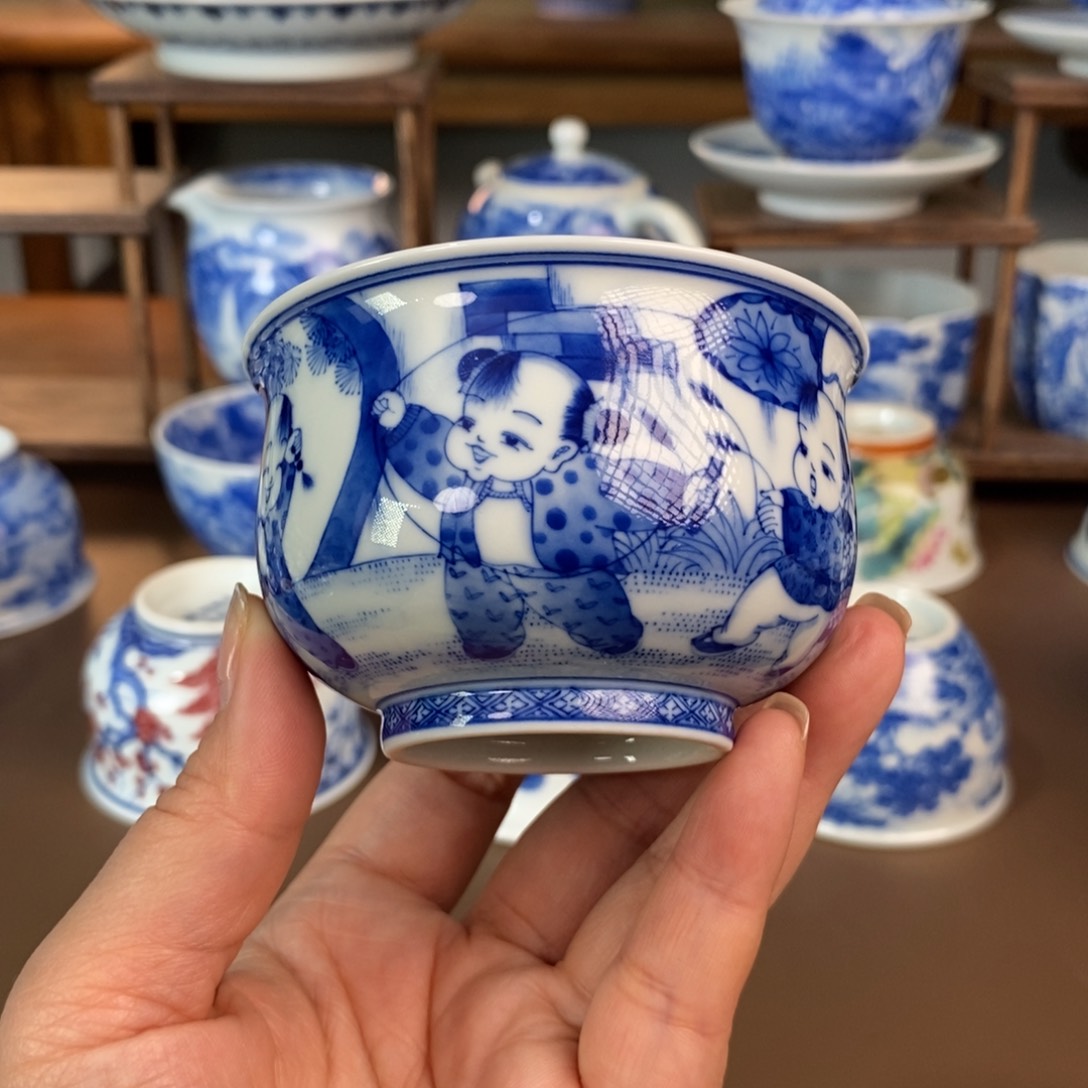 景德镇陶瓷手工手绘