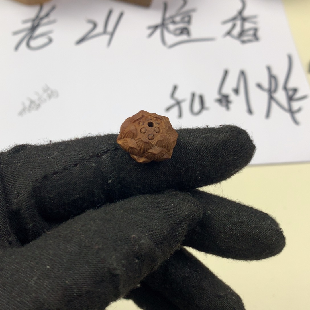 檀香木其他老山檀香莲花配件