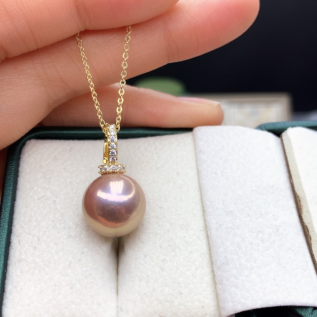 淡水珍珠颈饰合金