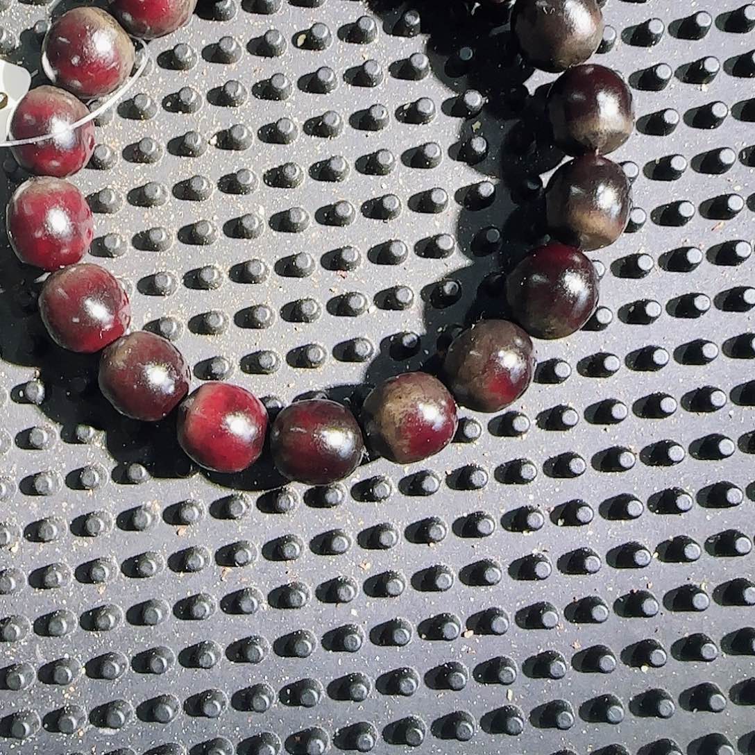 光***哥草珠菩提吊坠无患子陈年水桶珠花籽单圈手串