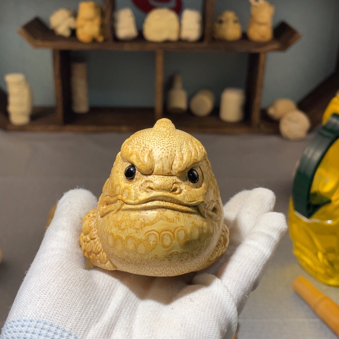 竹根雕金蟾大尺寸11111111111