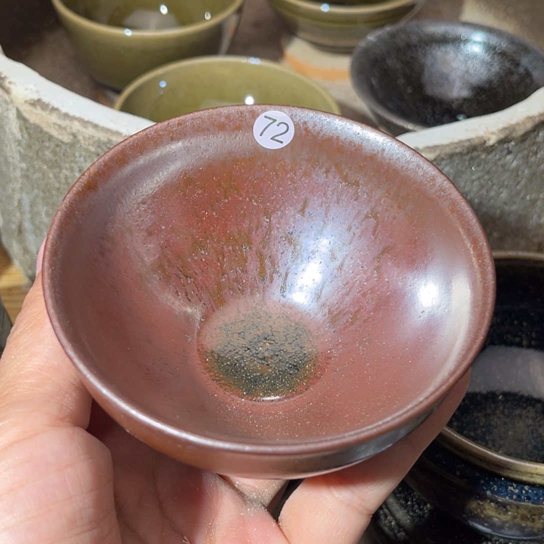 茶盏义兴龙窑坚持真柴烧