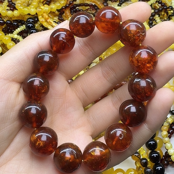 琥珀未镶嵌珠宝奇石