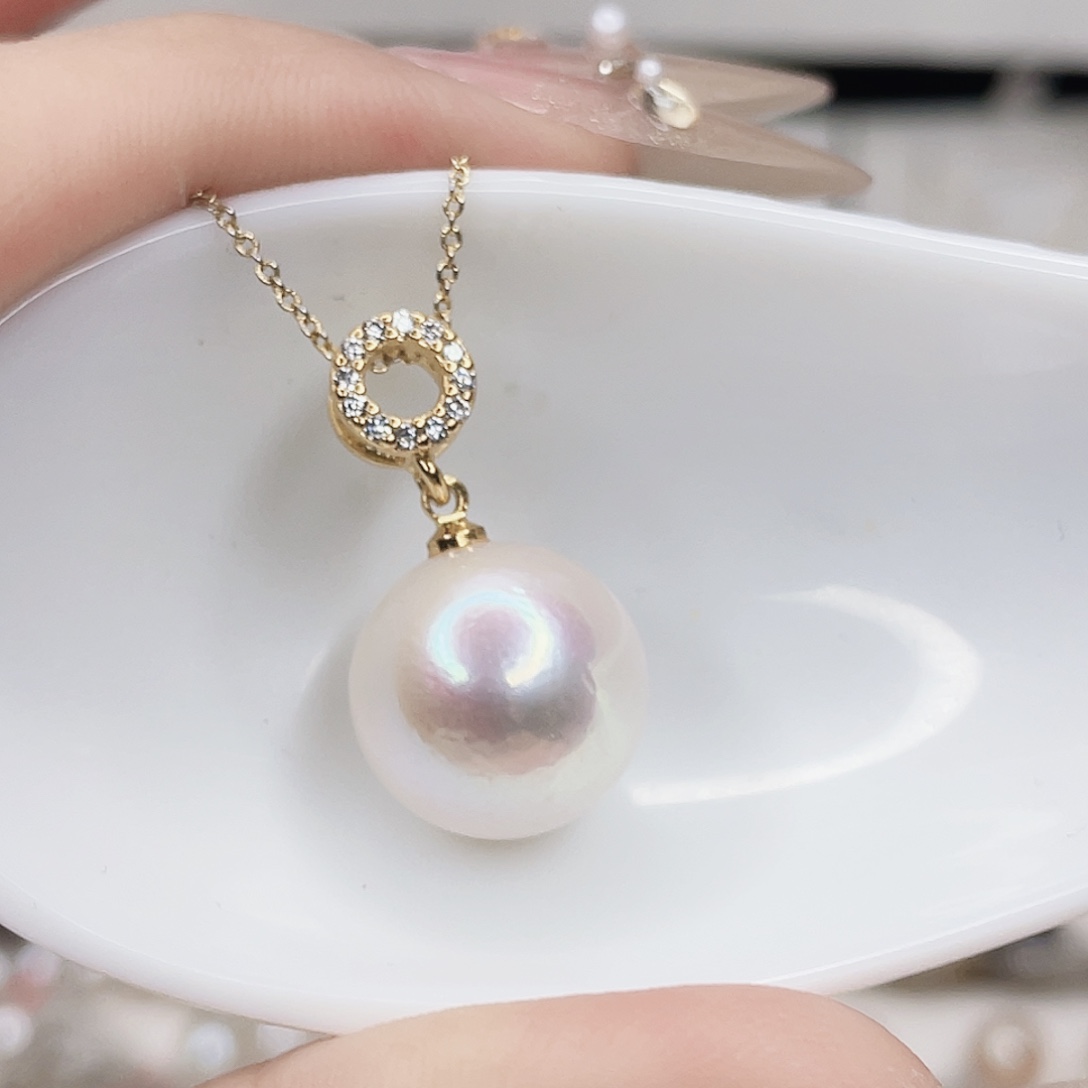 吊坠(赠链)淡水珍珠合金