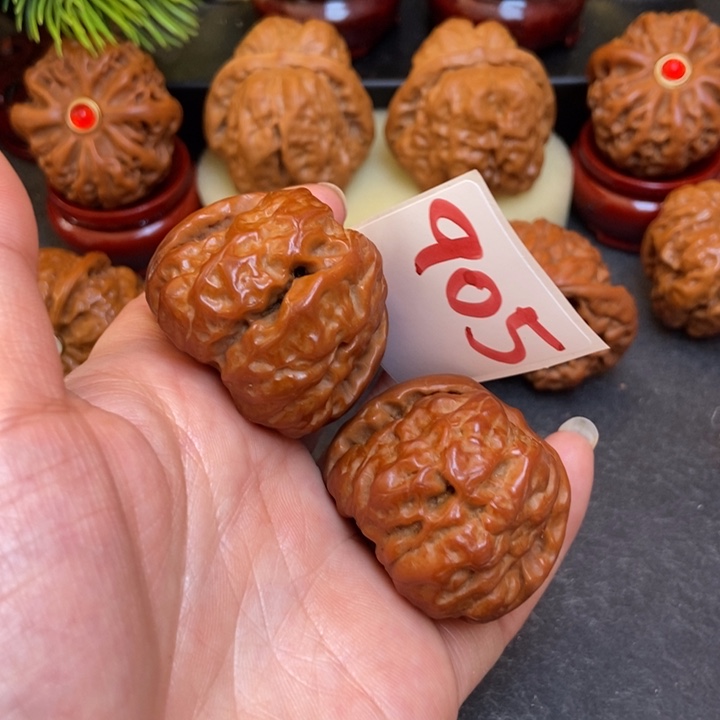 文玩核桃把件38蛤蟆905