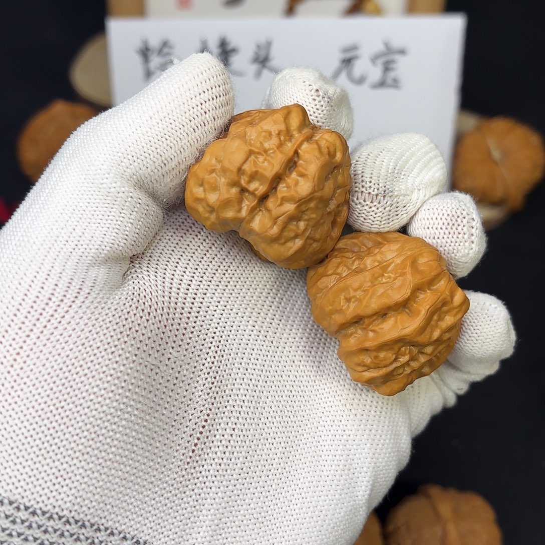 吊坠文玩核桃蛤蟆头开背蛙37尺