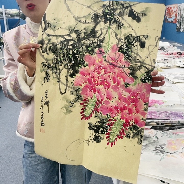 国画纯手绘国画作品鉴赏