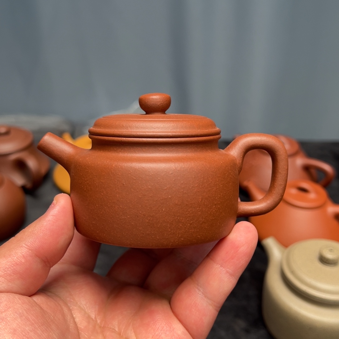 孤***好紫砂茶壶130cc底槽清德钟