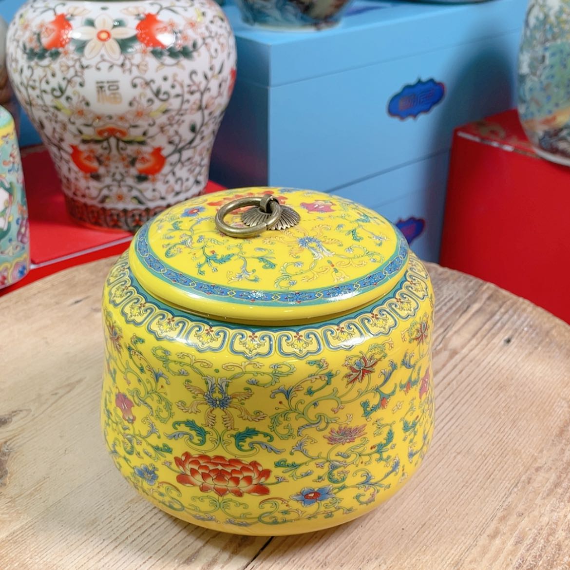 【闪购商品】罐陶瓷茶叶罐密封罐