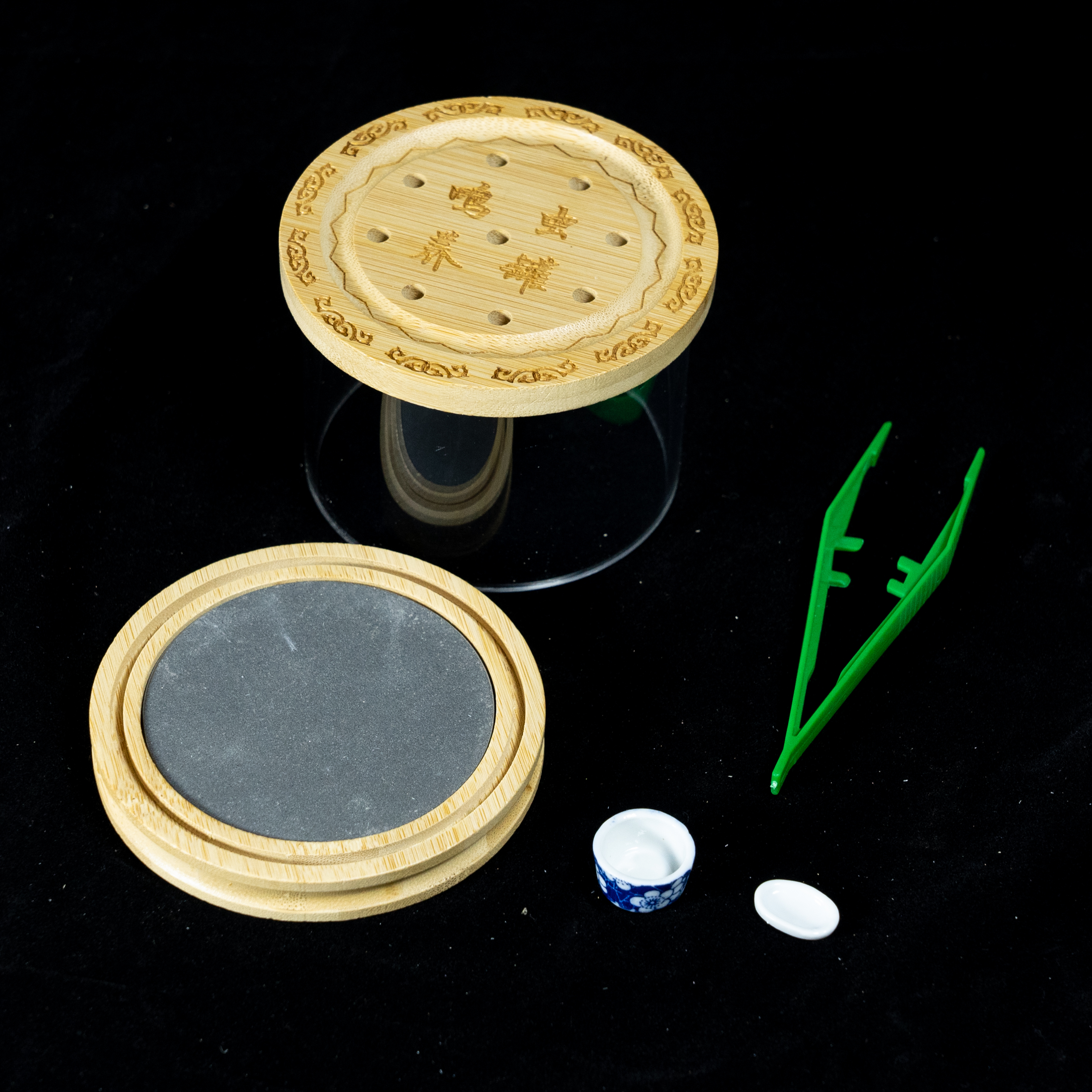 老于鸣虫 亚克力材质 黑虫养罐