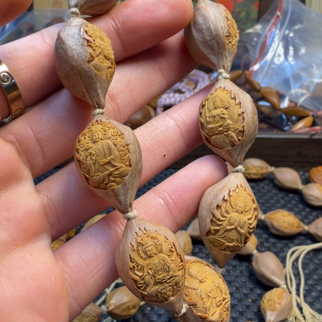 橄榄核手串/手链万佛福利