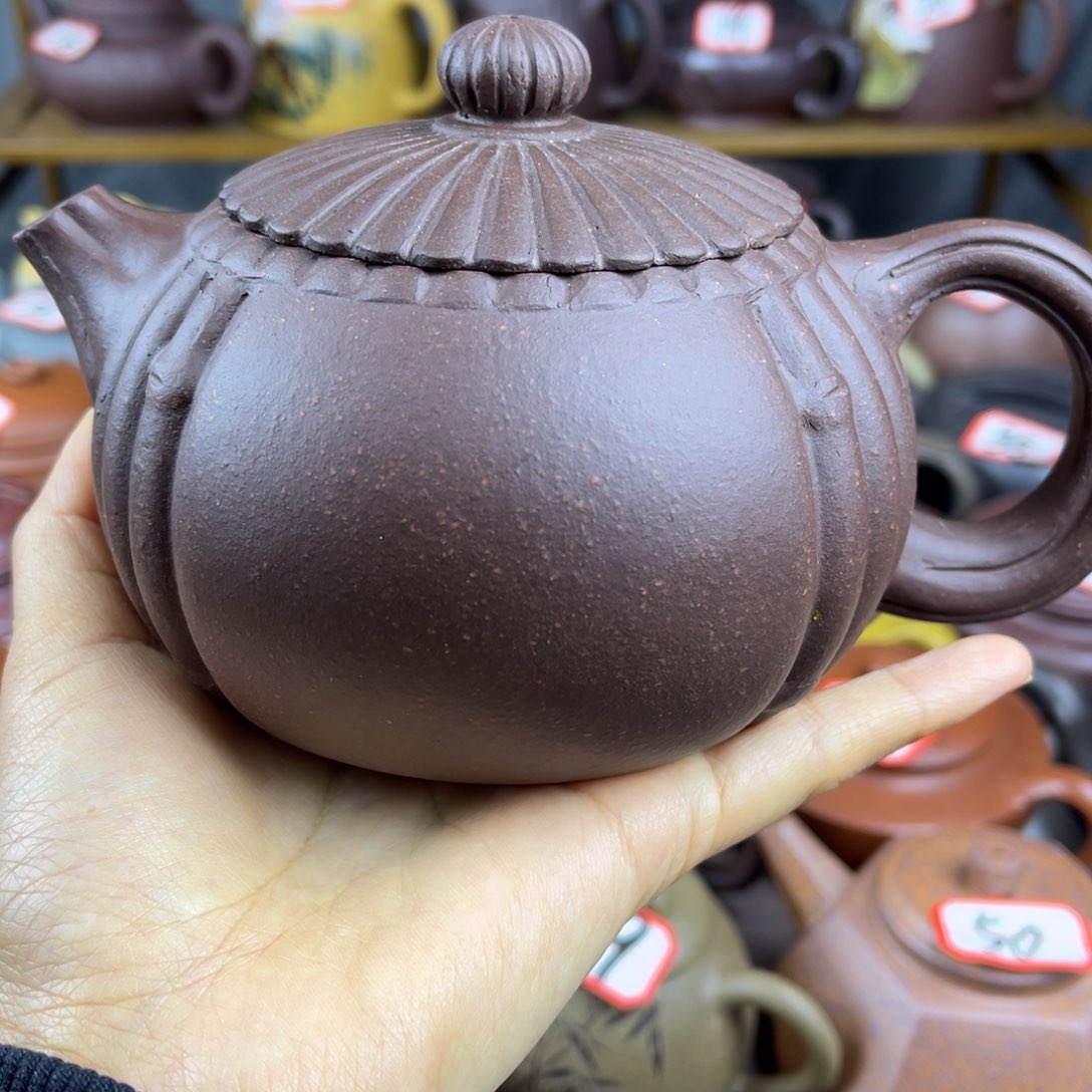 紫砂茶壶宜兴紫砂壶微瑕壶口嗑