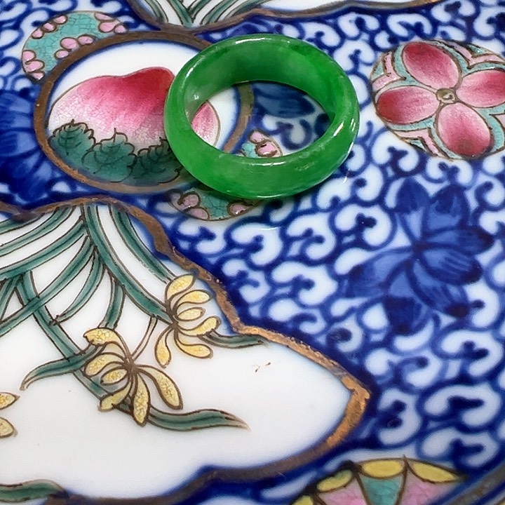 翡翠戒指未镶嵌小精品价格美丽漂亮