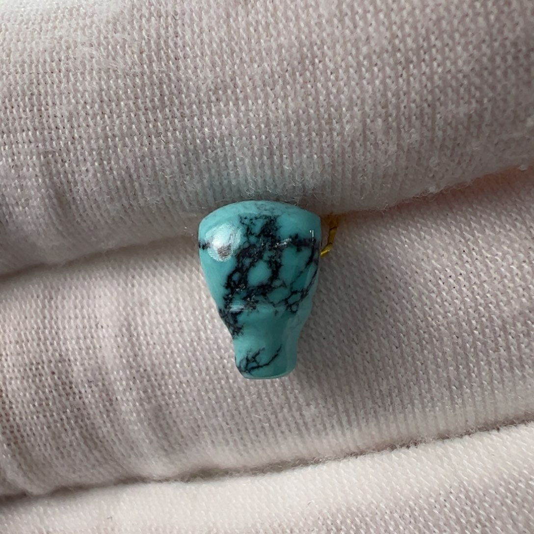 未镶嵌绿松石配饰7*10.2