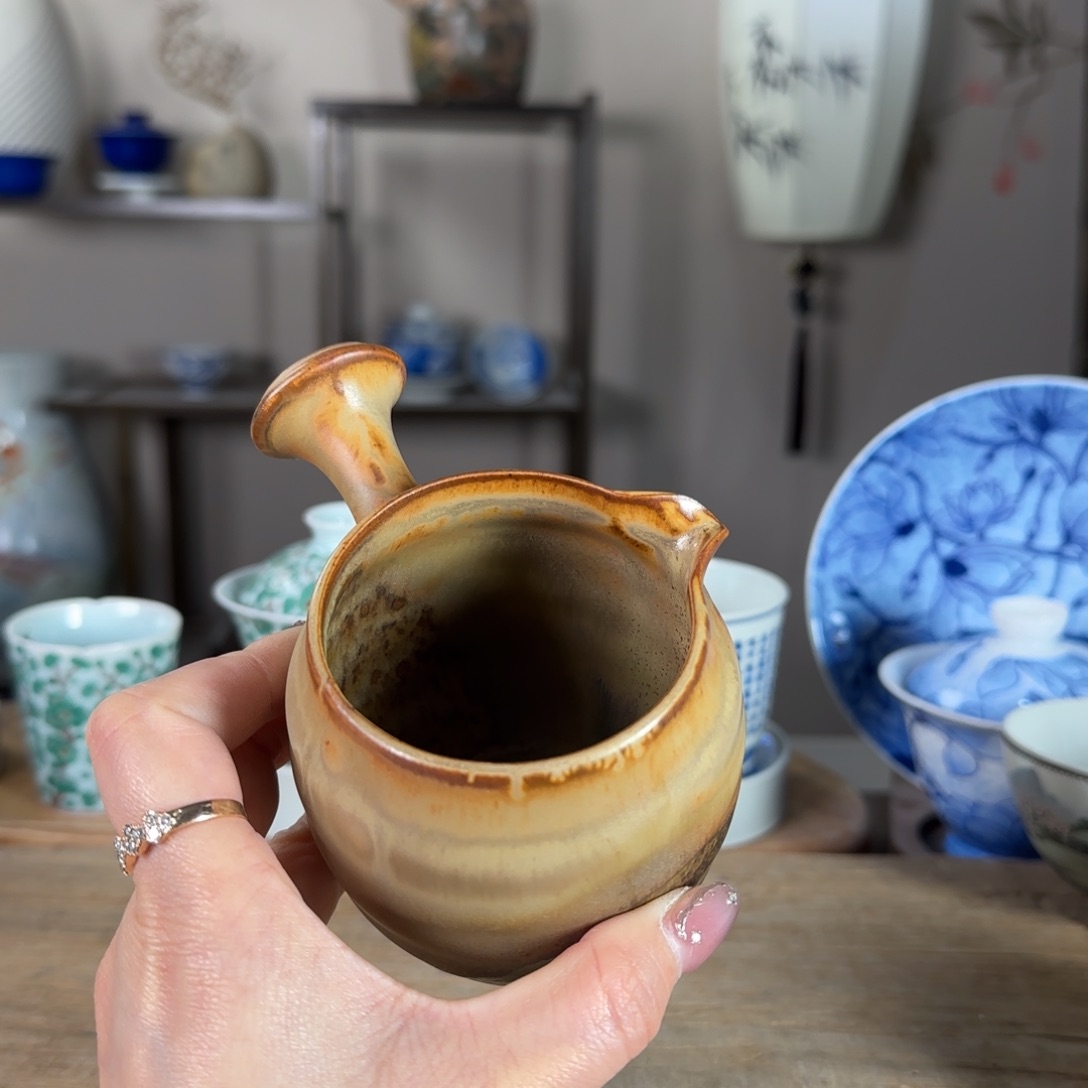 杯景德镇陶瓷柴烧多人