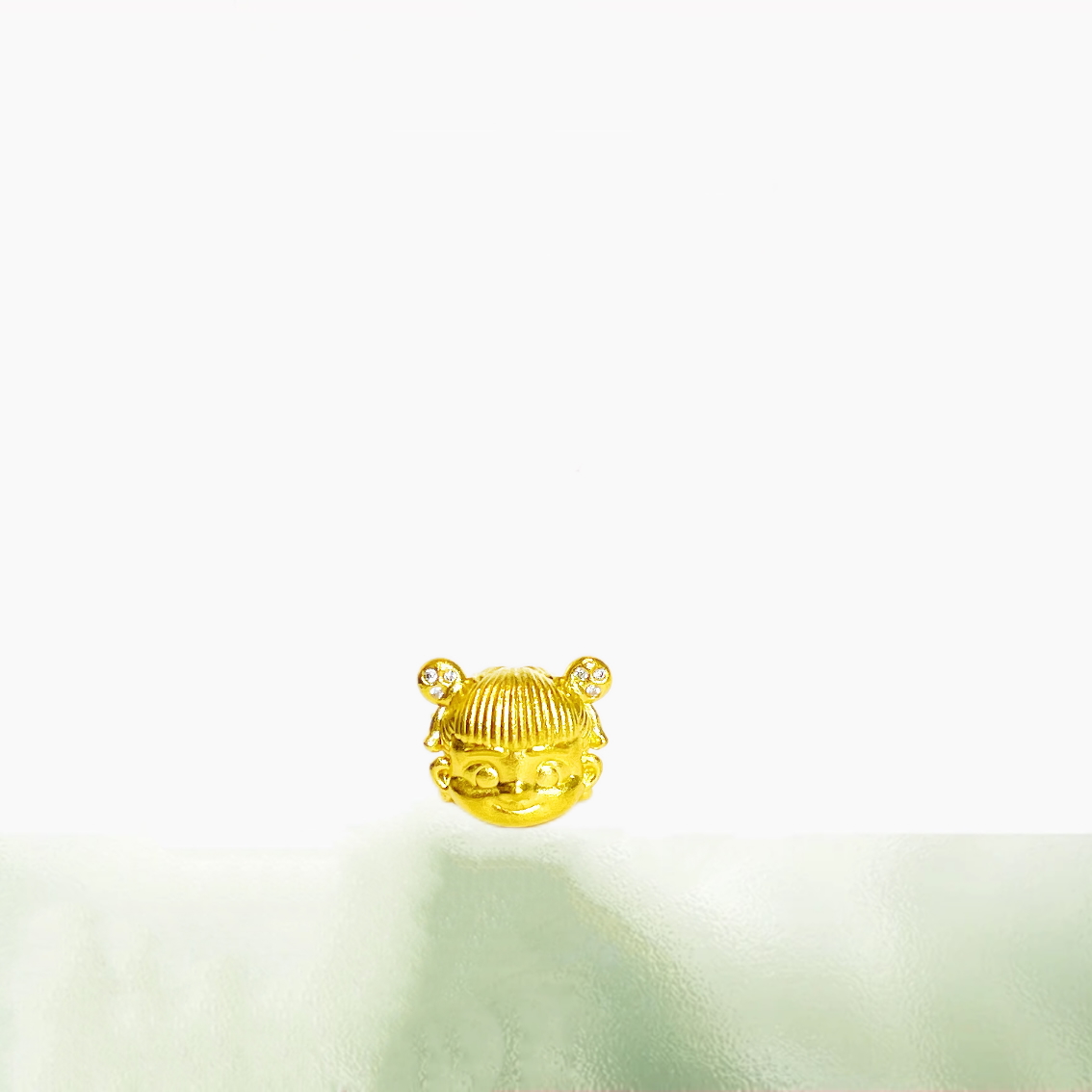 999足金手串哪吒手绳编织表情包手串