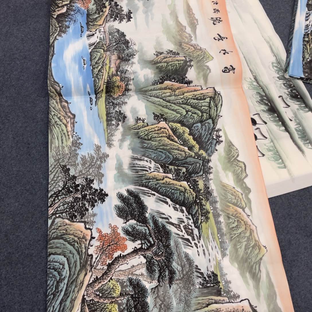 国画处理作品看好再拍哦