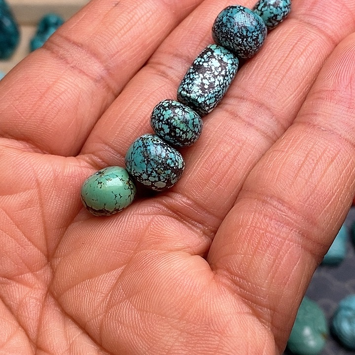 绿松石珠宝奇石未镶嵌