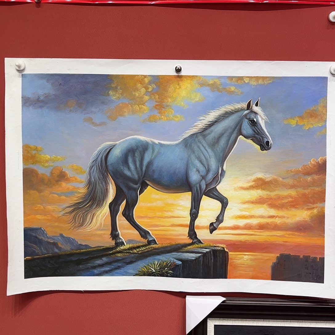 油画用****9刘文桂油画作品