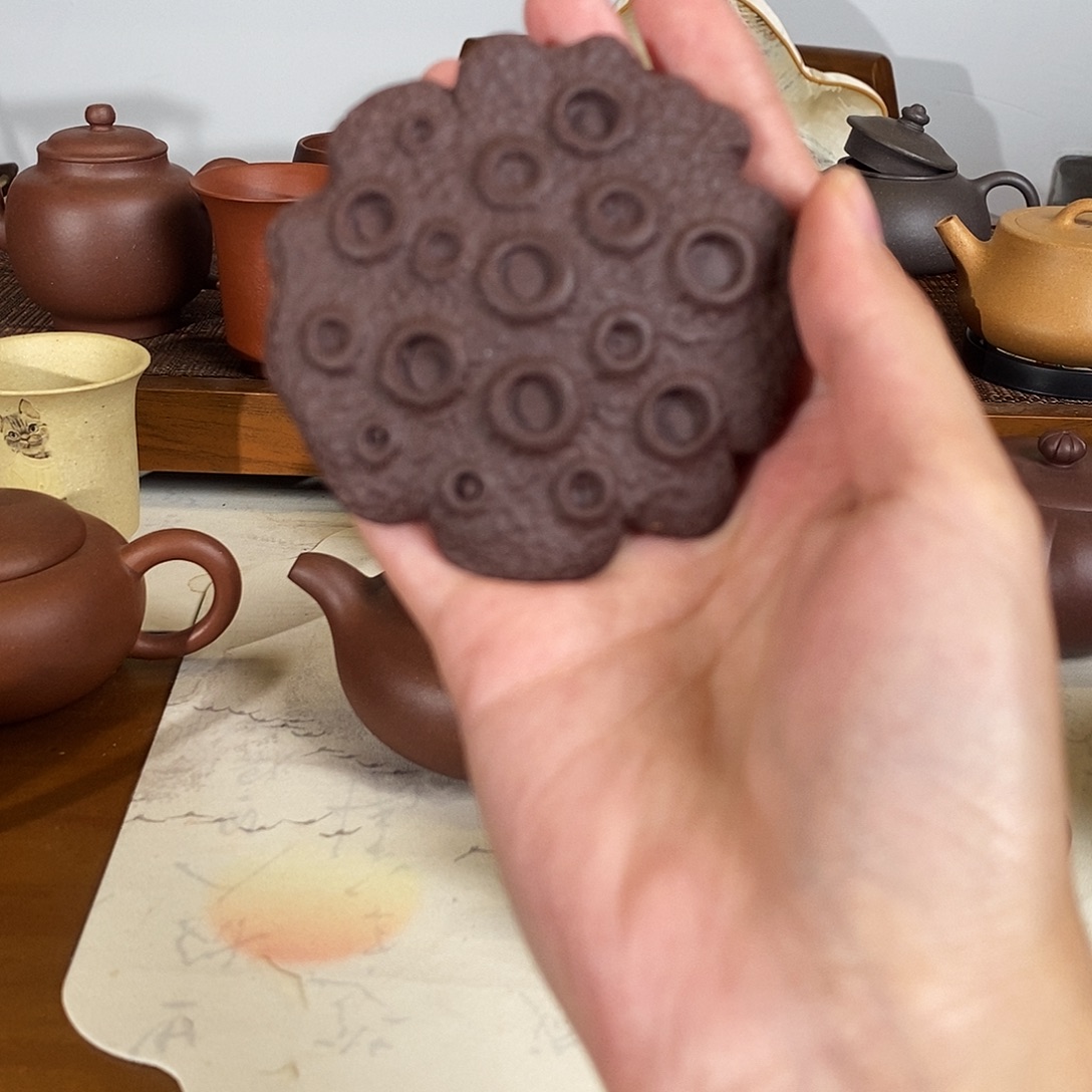 茶宠紫砂改置茶宠一个可爱精致实用