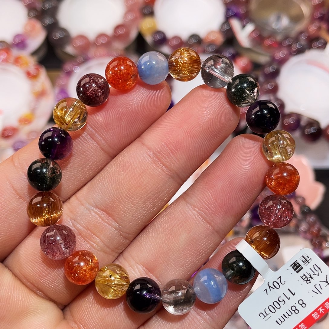 未镶嵌手串水晶8.8