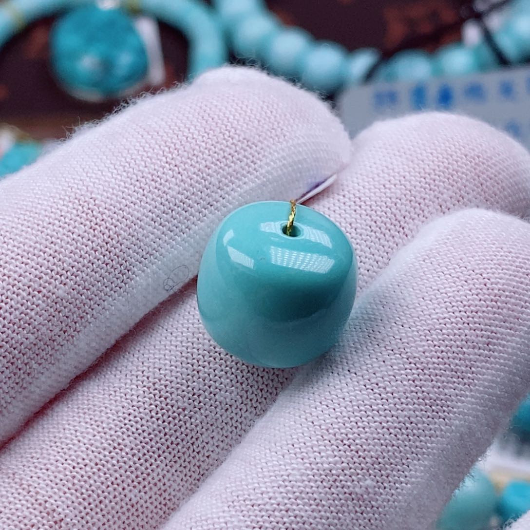 绿松石珠宝奇石未镶嵌冬**炒