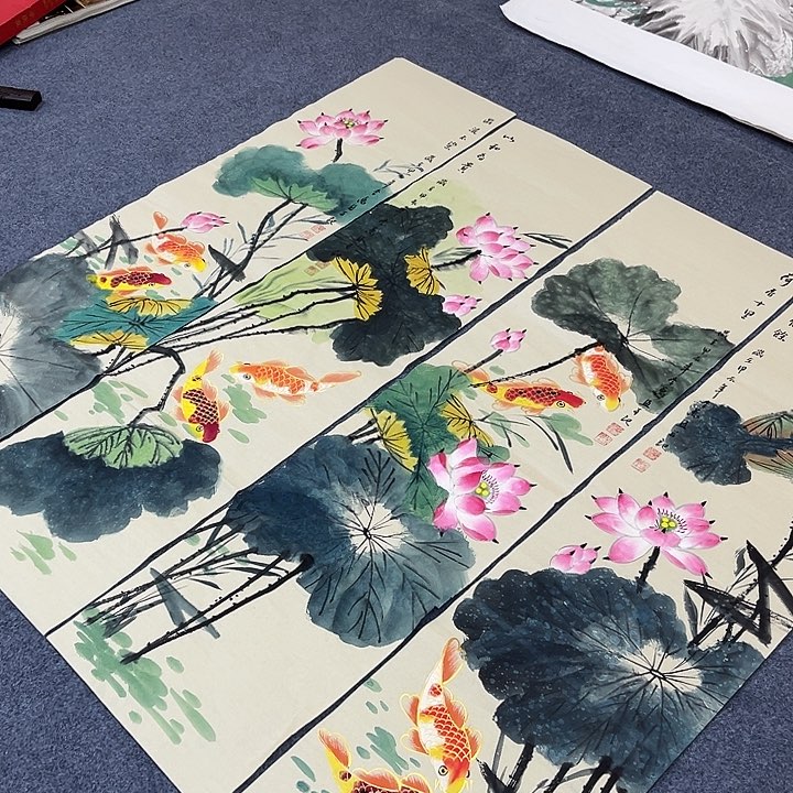 国画手绘国画作品真好看