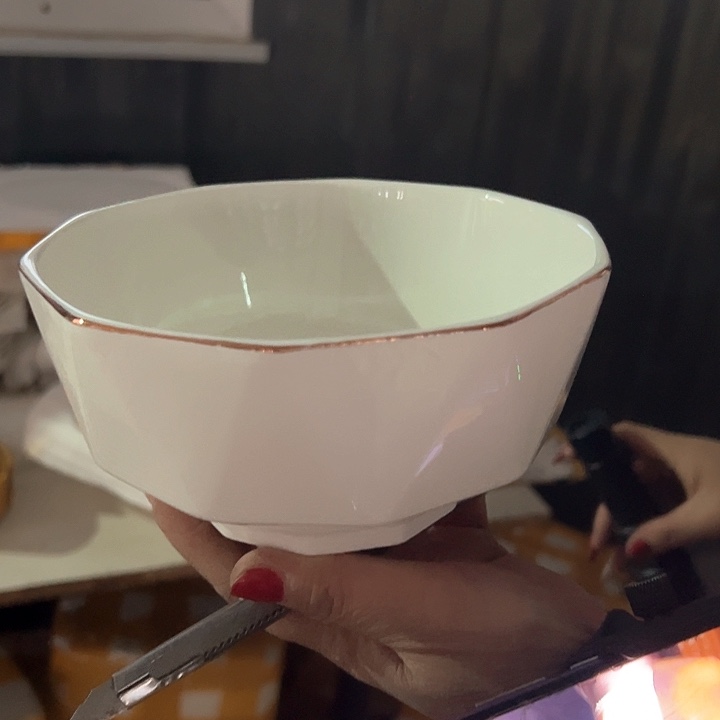 新骨瓷6英寸4只装