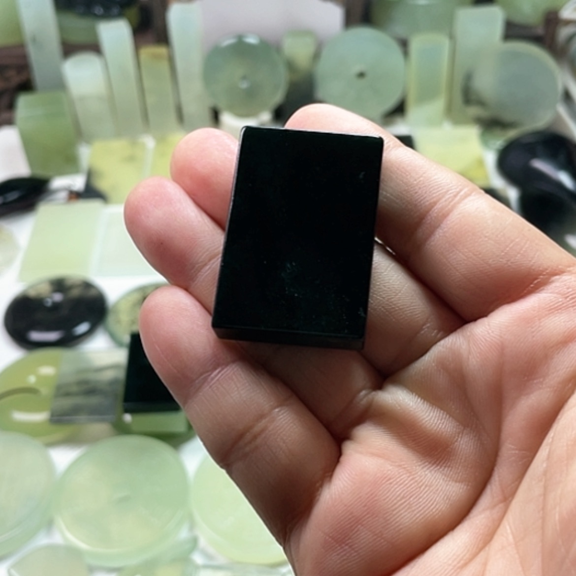 【闪购商品】未镶嵌岫玉挂件吞*