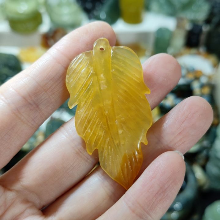 未镶嵌岫玉挂坠款式